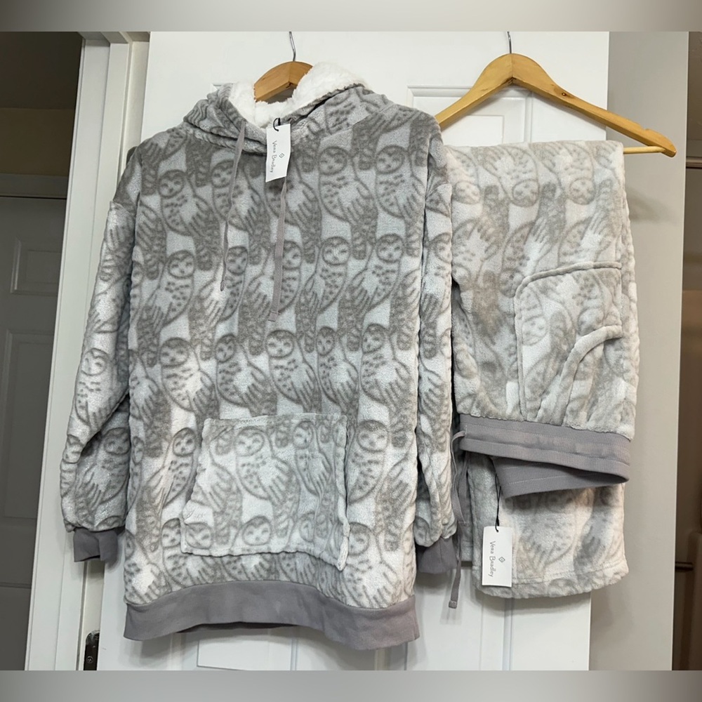 NWT Vera Bradley Owl Lounge Set (Size Medium)